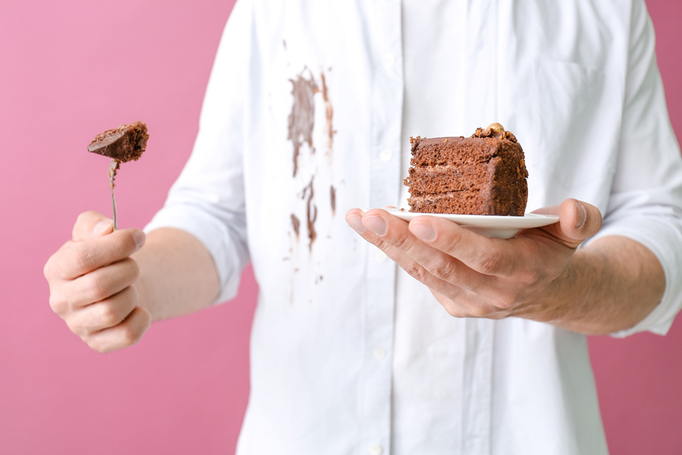 How to remove chocolate stains from white shirt with Arm and Hammer Laundry Detergent 