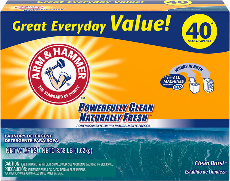 232140 WL ArmHammer Powder Laundry Detergent Clean Burst FRONT