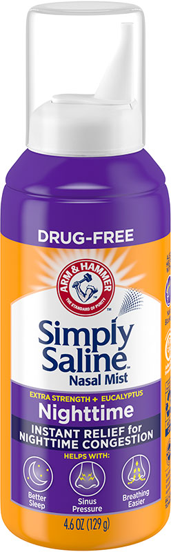 Simply Saline Extra Strength Nightime Formula plus Eucalyptus