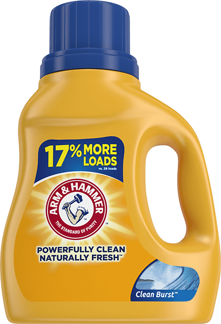 Clean Burst, High Efficiency (HE) Liquid Laundry Detergent, Concentrated Formula