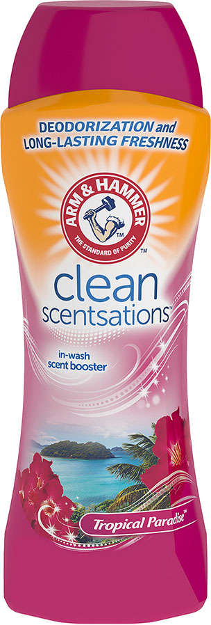 Clean Sensations Laundry In-Wash Scent Booster, Tropical Paradise Scent