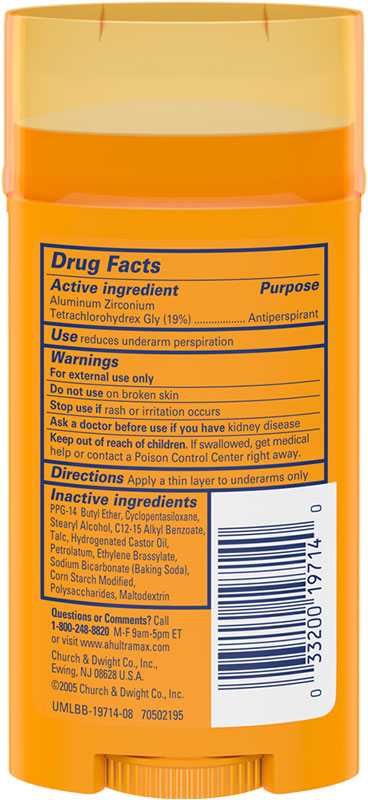 51726 Ultra Max Solid Unscented BACK